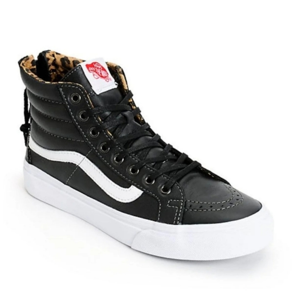 Faux Leather Vans